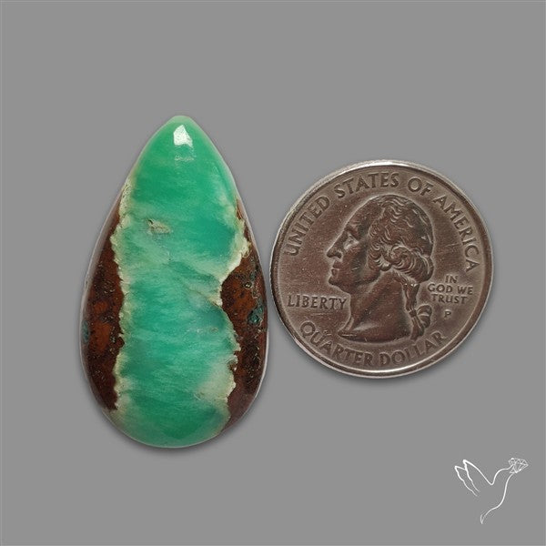 Boulder Chrysoprase Cabochon