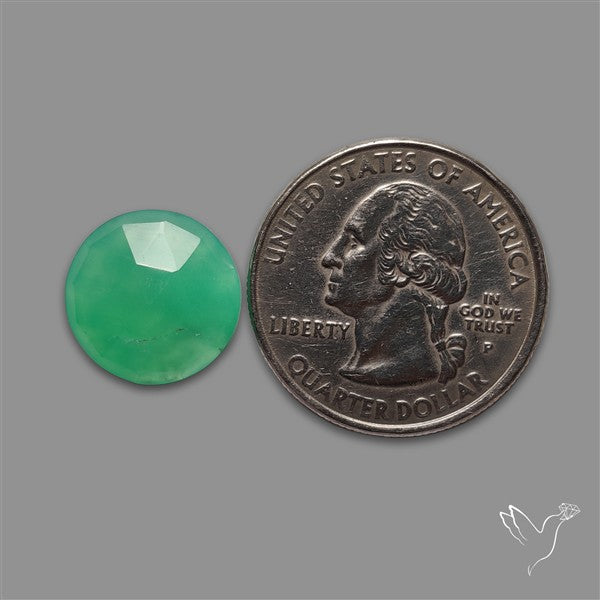 Rose Cut Gemmy Chrysoprase