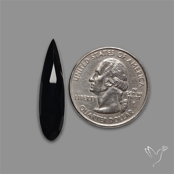 Rose Cut Black Onyx