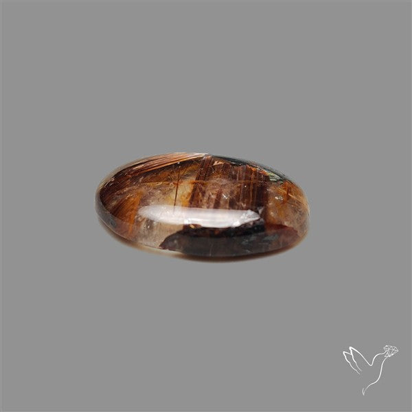 Copper Rutilated Quartz Cabochon