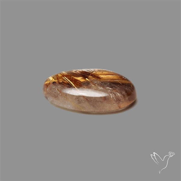 Copper Rutilated Quartz Cabochon