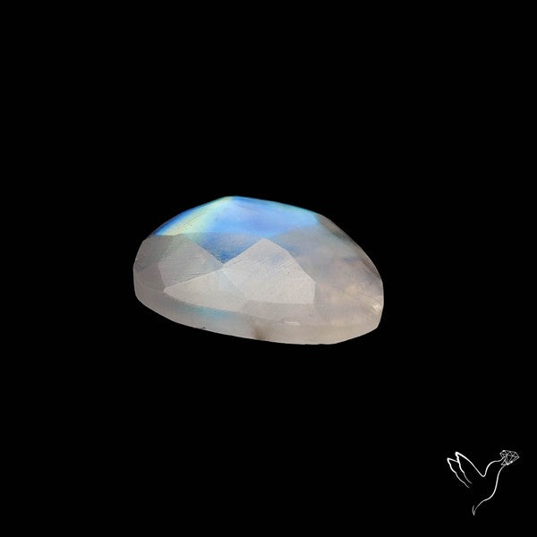 Rose Cut Rainbow Moonstone