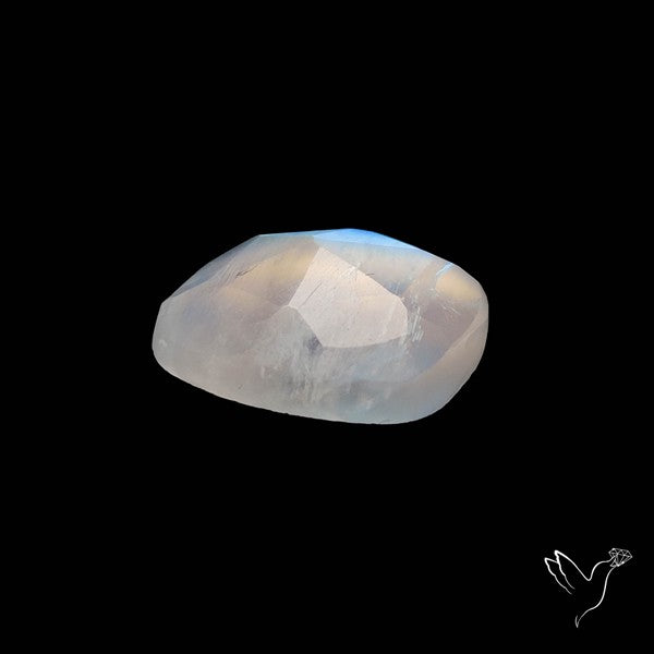 Rose Cut Rainbow Moonstone