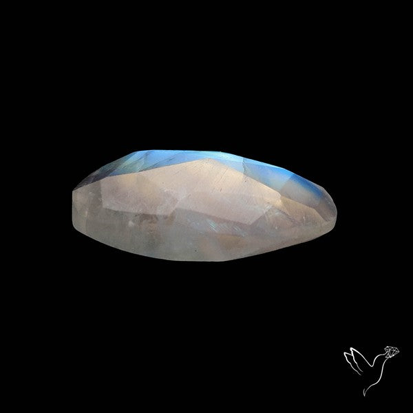 Rose Cut Rainbow Moonstone