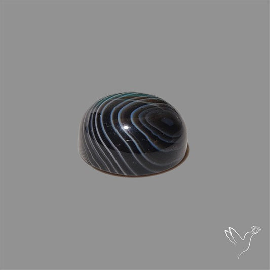 Tuxedo Agate Banded Agate Cabochon