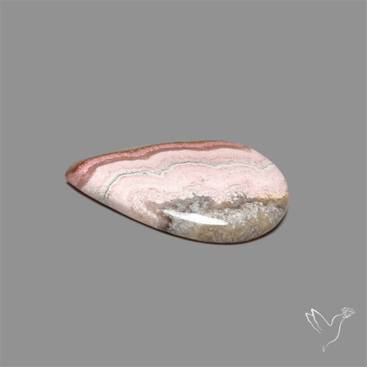 Pink Crazylace Agate Cabochon