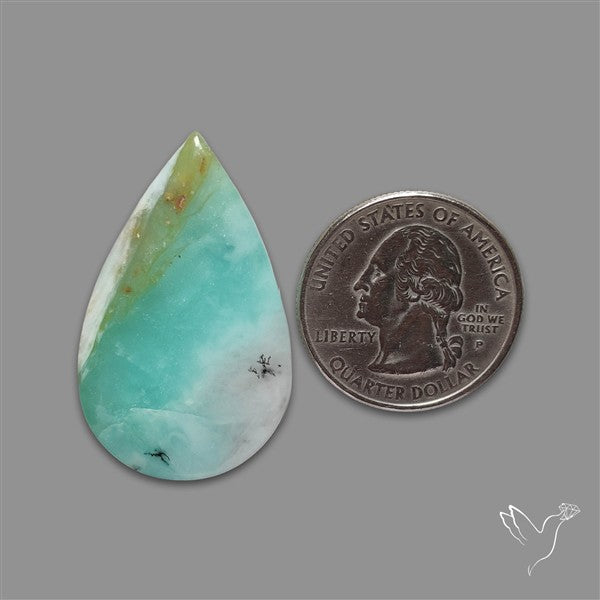 Peruvian Blue Opal Cabochon