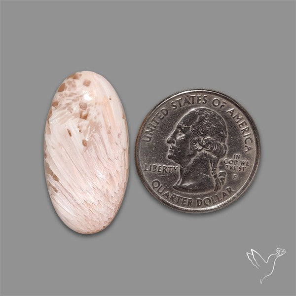 Pink Scolecite Cabochon