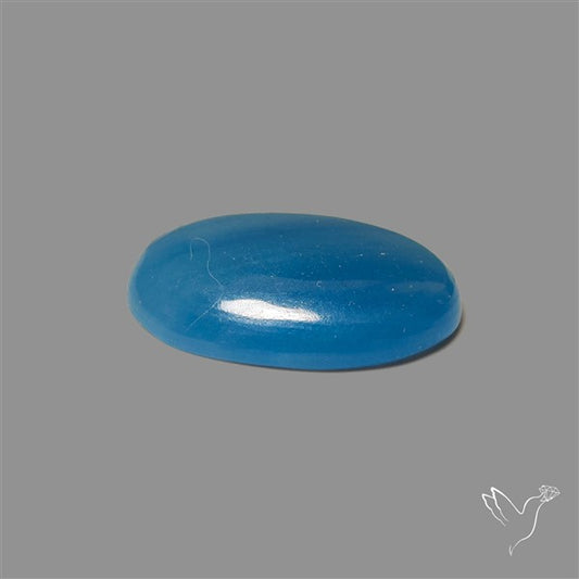 Caribbean Onyx Blue Calcite Cabochon