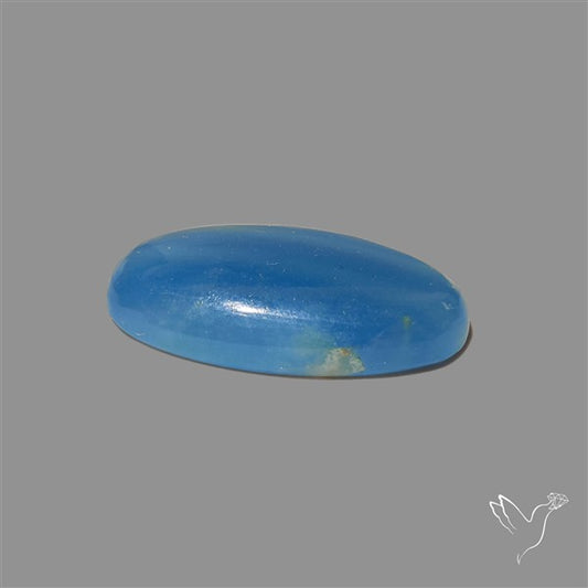Caribbean Onyx Blue Calcite Cabochon
