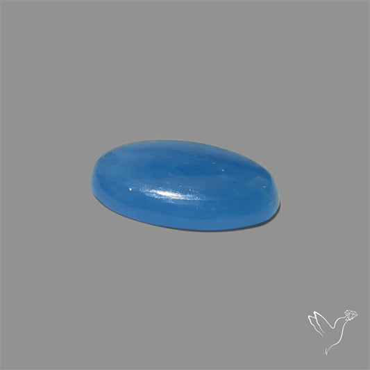 Caribbean Onyx Blue Calcite Cabochon