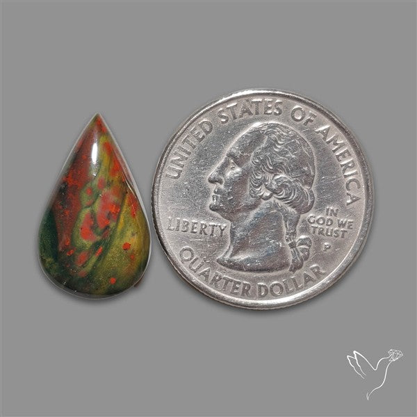 Bloodstone Cabochon