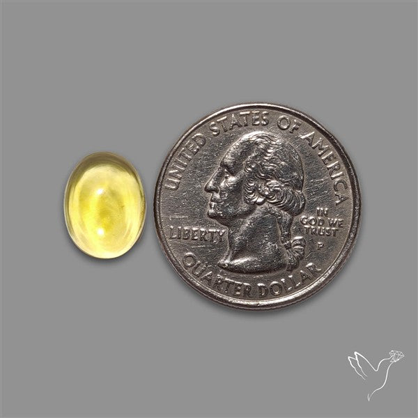Yellow Fluorite Cabochon