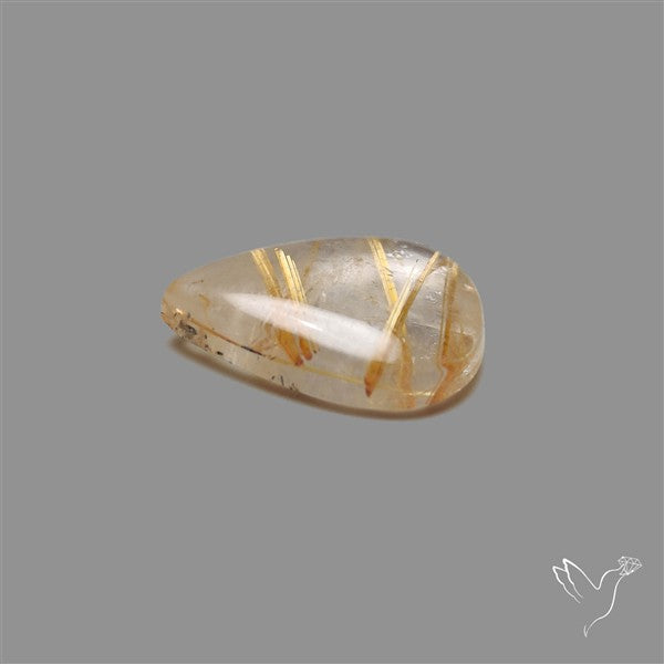 Golden Rutilated Quartz Cabochon
