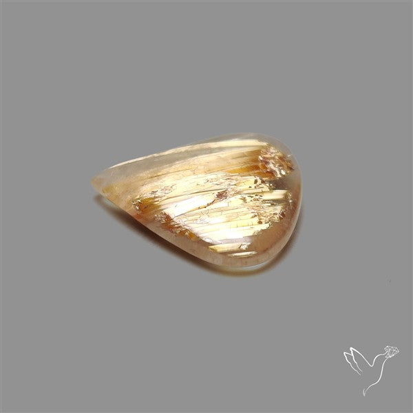 Golden Rutilated Quartz Cabochon