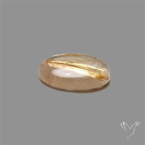Golden Rutilated Quartz Cabochon