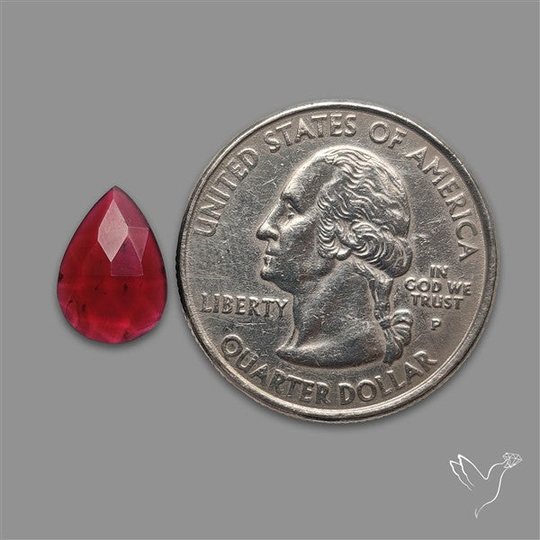 Rose Cut Rhodolite Garnet
