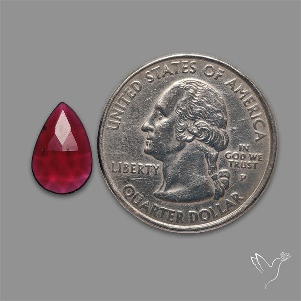 Rose Cut Rhodolite Garnet