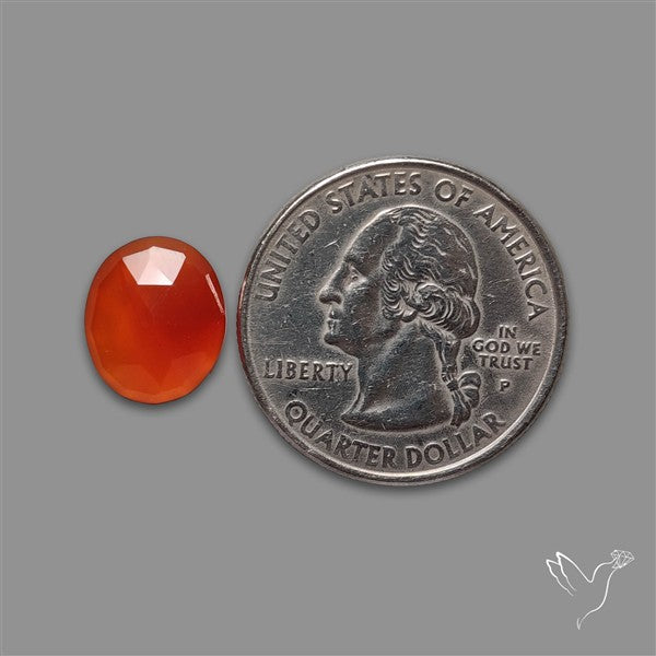 Rose Cut Carnelian Agate