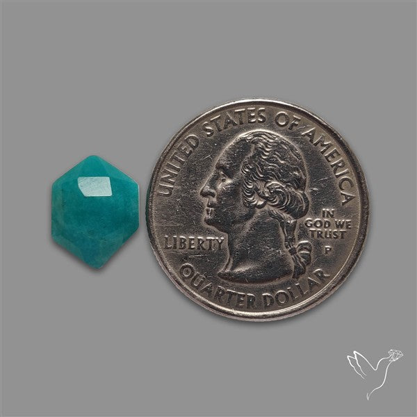 Rose Cut Peruvian Amazonite