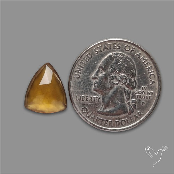Rose Cut Honey Quartz