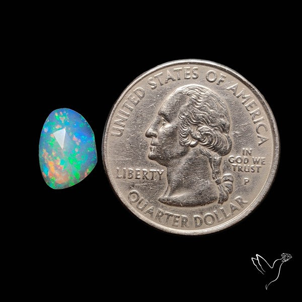 Rose Cut Ethiopian Opal