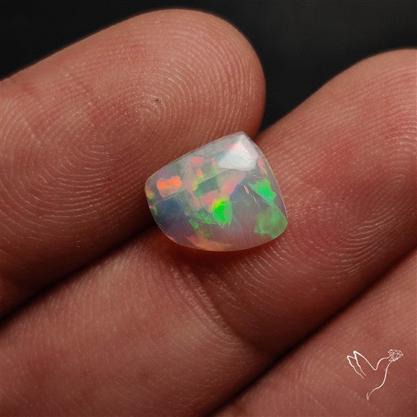 Rose Cut Ethiopian Opal