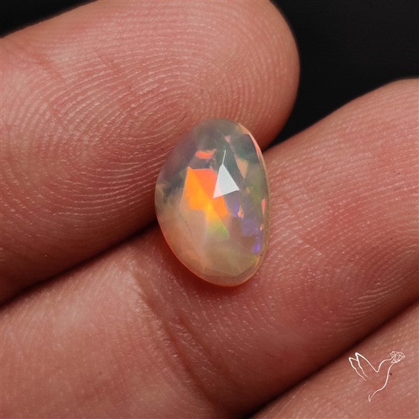 Rose Cut Ethiopian Opal