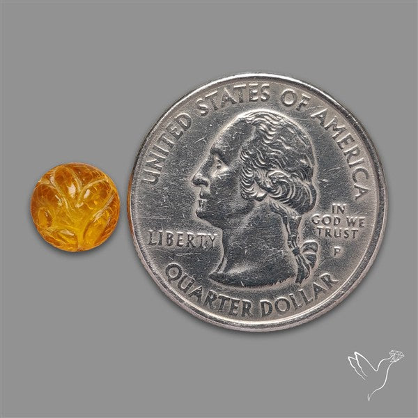 Baltic Amber Mughal Carving