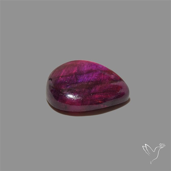 Treated Purple Labradorite Cabochon