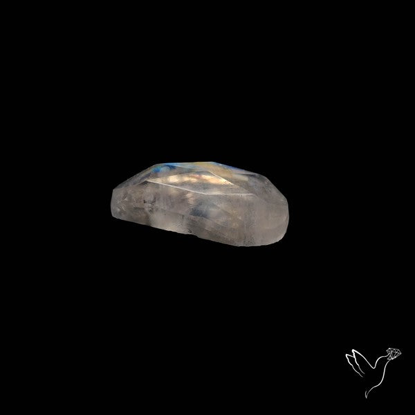 Rose Cut Blue Moonstone