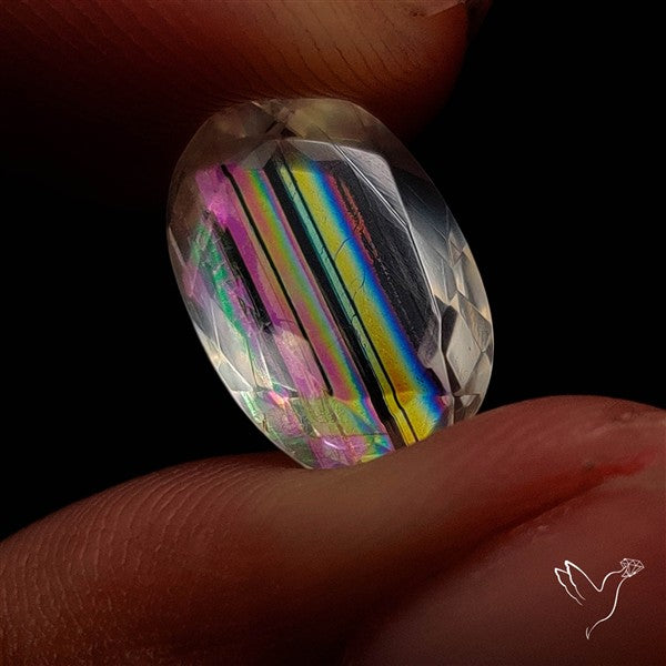 Faceted Rare Malawi Moonstone