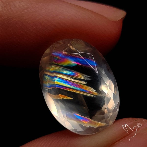 Faceted Rare Malawi Moonstone