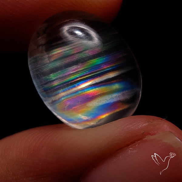 Rare Malawi Moonstone Cabochon