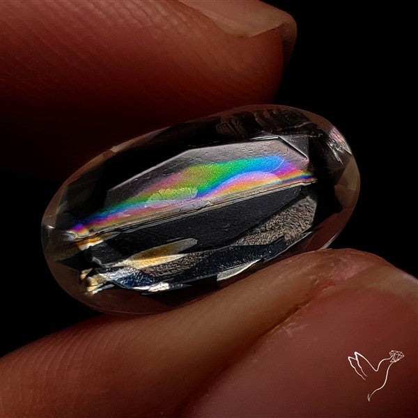 Rare Malawi Moonstone Faceted Portrait Cut