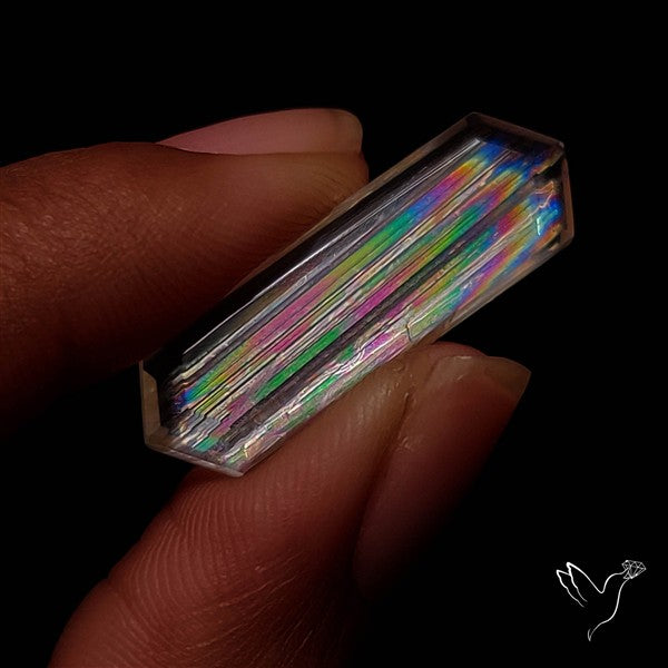 Rare Malawi Moonstone Faceted Portrait Cut