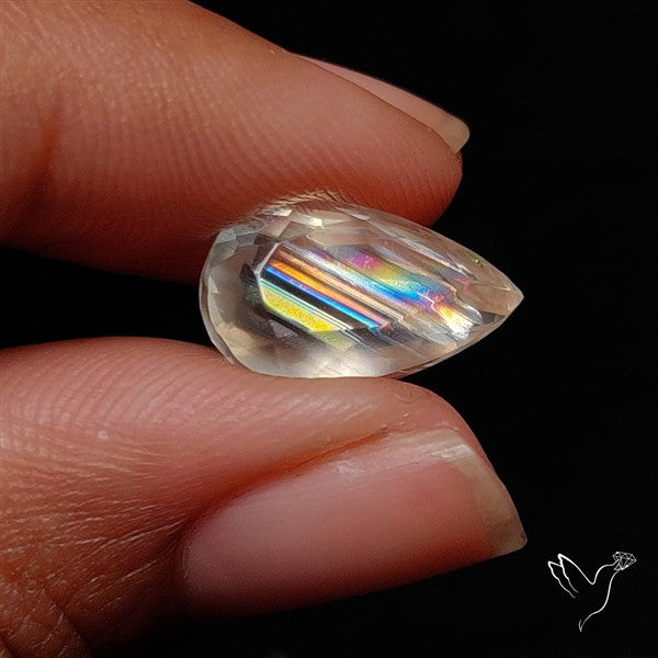 Faceted Rare Malawi Moonstone