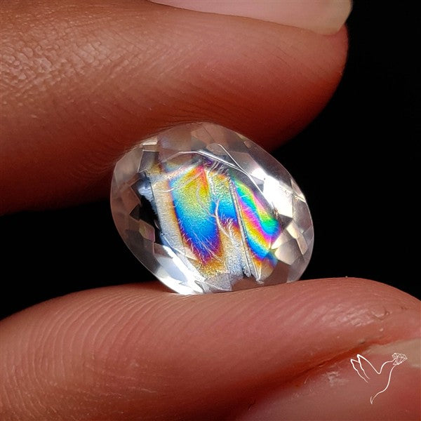 Faceted Rare Malawi Moonstone