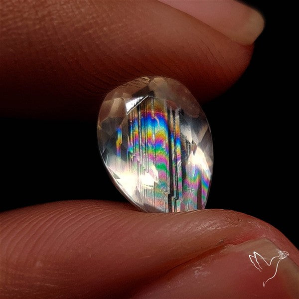 Faceted Rare Malawi Moonstone