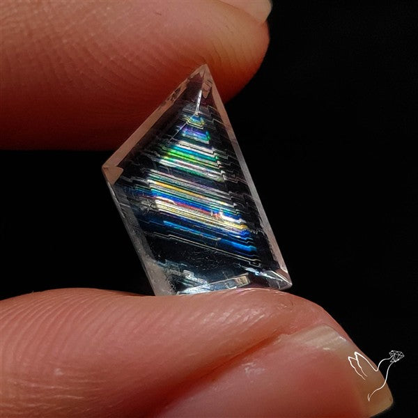 Rare Malawi Moonstone Faceted Portrait Cut