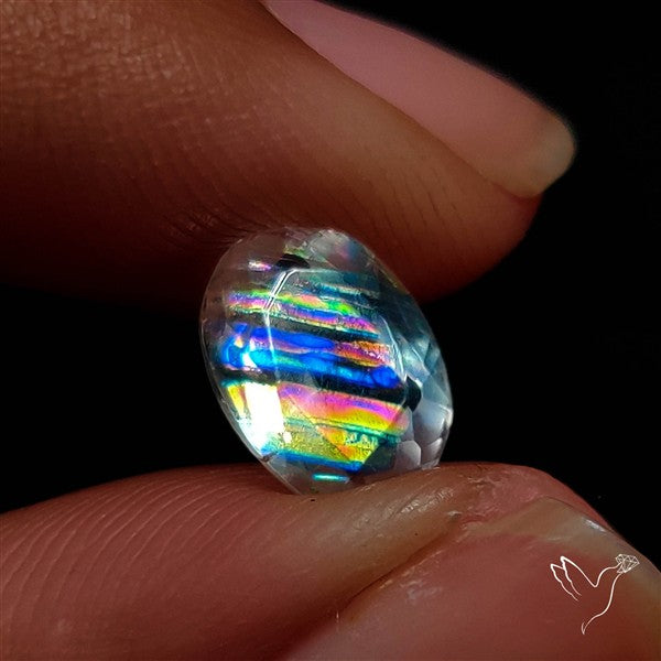 Faceted Rare Malawi Moonstone