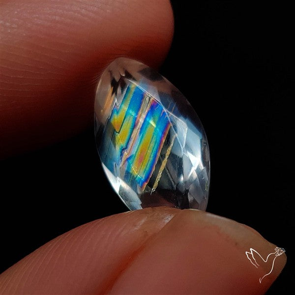 Faceted Rare Malawi Moonstone