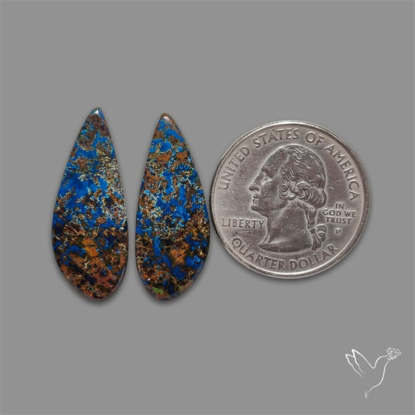Azurite Pair
