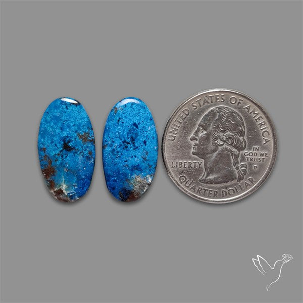 Azurite Pair