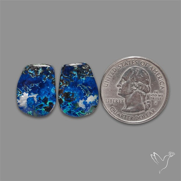 Azurite Pair