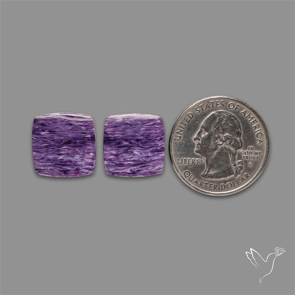 Charoite Pair