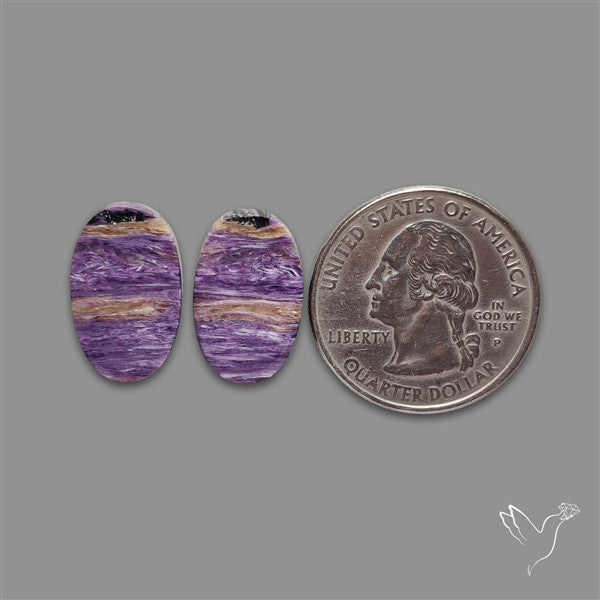 Charoite Pair