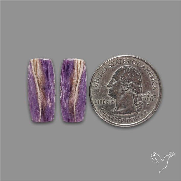 Charoite Pair