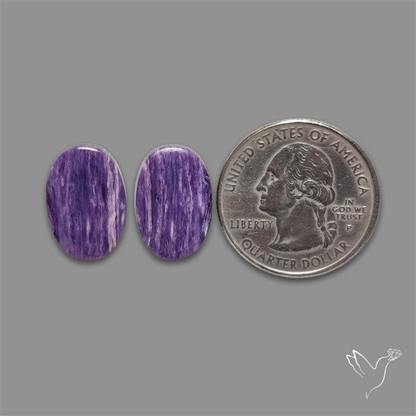 Charoite Pair