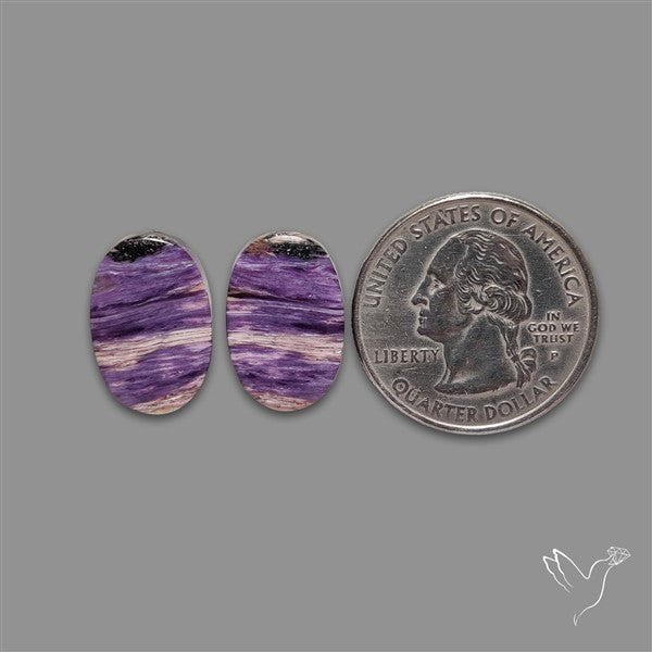 Charoite Pair